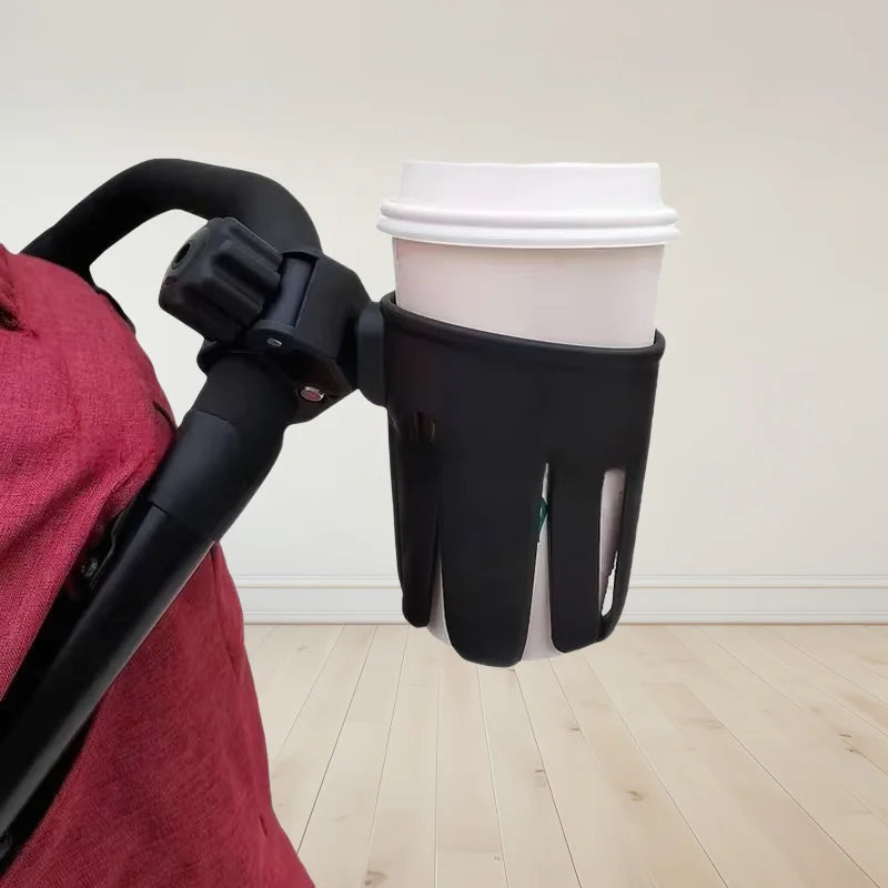 Cup Holder For Bugaboo / Yoyo Strollers (Ant/Bee5/Bee3/Bee6/Fox...) Hook up Fits Bikes,Motorcycles