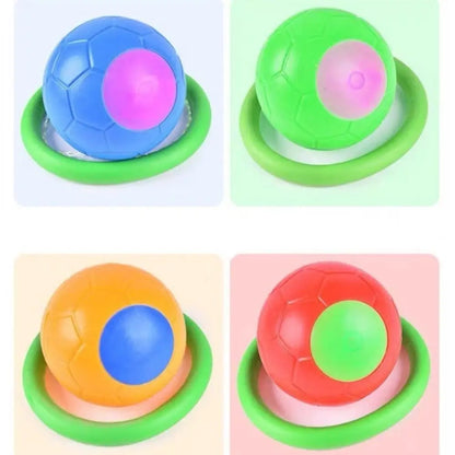 Foot Hoop Ball Foot Jumping Ball on String Exercise Sports Reaction Training Ball Skip Ropes Sports Height Growth