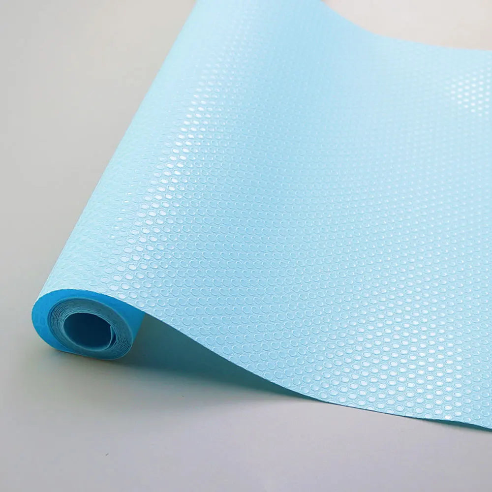 Reusable Shelf Liners Cabinet Mat Drawer Mat Moisture-Proof Waterproof Dust Anti-Slip Fridge Kitchen Table Pad Paper