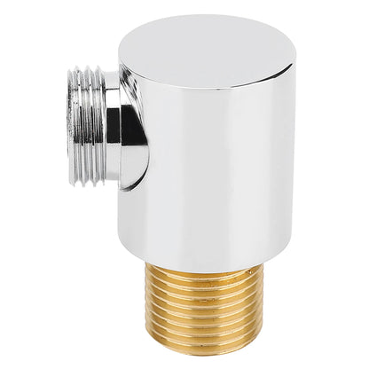 Bathroom Accessories Household Copper Wall Mounted Shower Hose Connector Wall Elbow Bathroom Accessories G1/2in Shower Connector