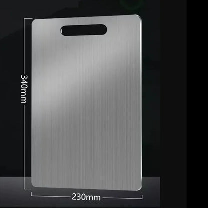 Kitchen Cutting Board Made of Stainless Steel with Durable,non Slip and Hygienic Surface Suitable for Preparing Meat Fruit Dough