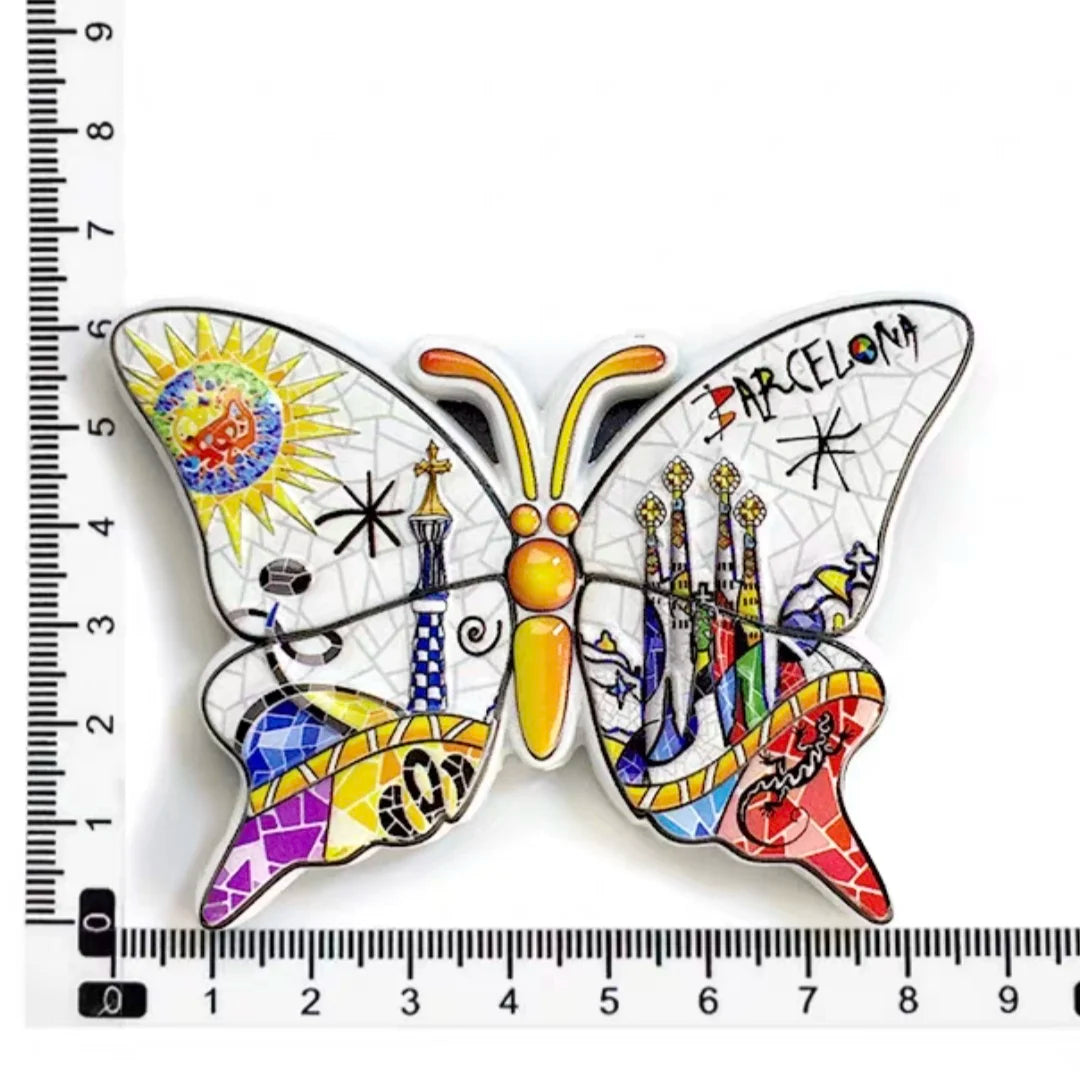 Europe Spain Barcelona Madrid Valencia Alicante Benidorm  3D Fridge Magnets Decoration Handicraft Magnetic Refrigerator
