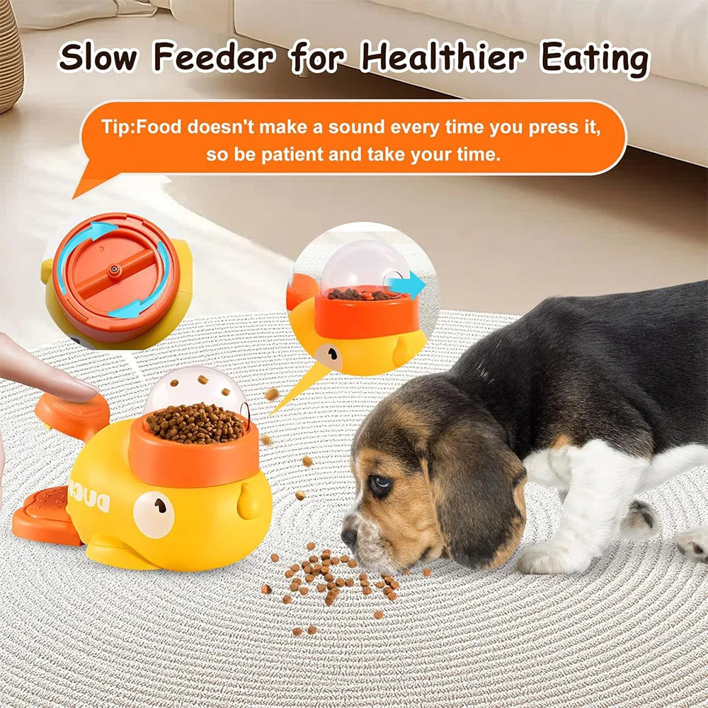 Dog Slow Feeder & Interactive Puzzle Toy Durable Non-Skid IQ Training for Dogs cat Reduces Bloating Anxiety Safe Bowl