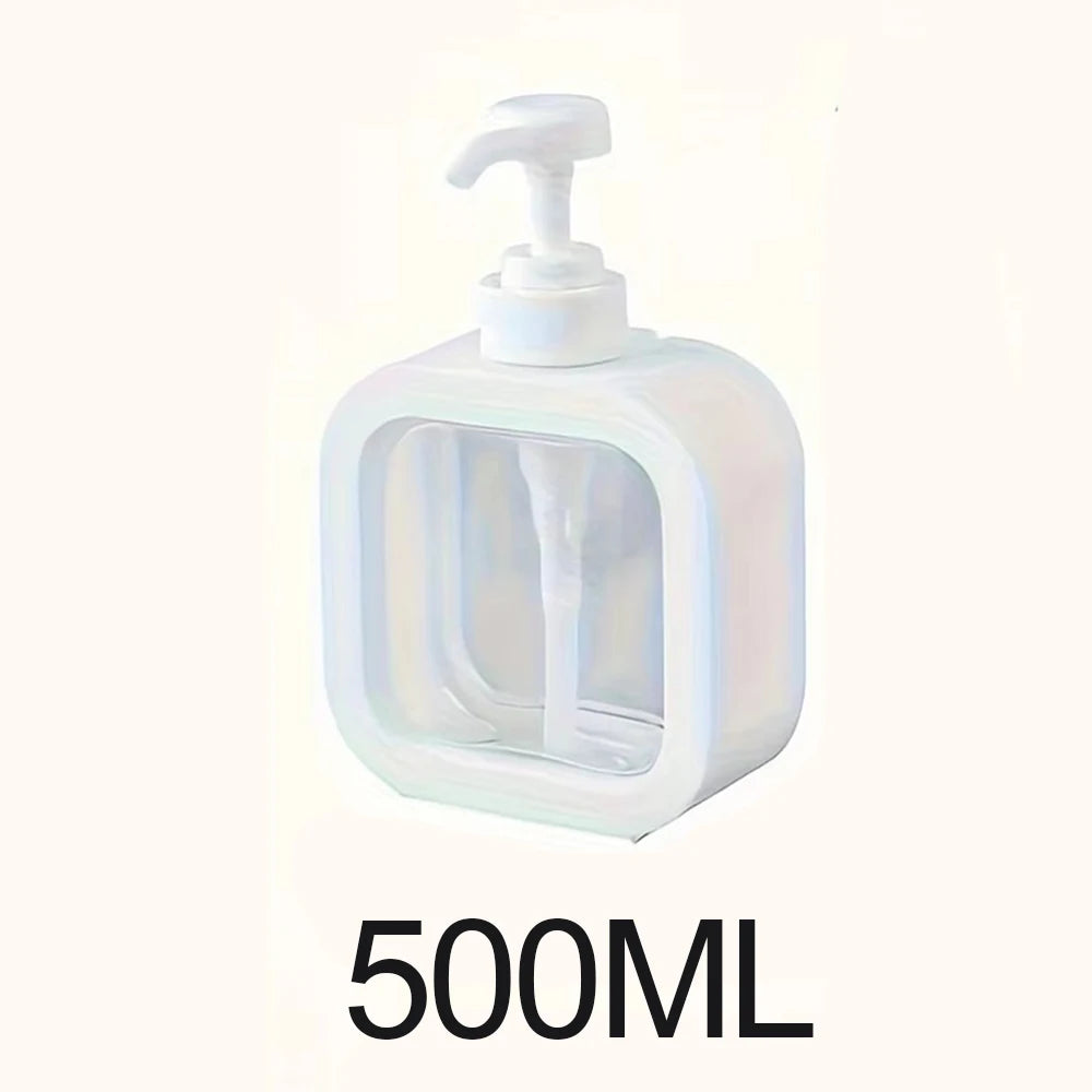 1pc Large Capacity Empty Bottle Laundry Detergent Dispensing Bottle and Shower Gel Detergent Dispensing Bottle