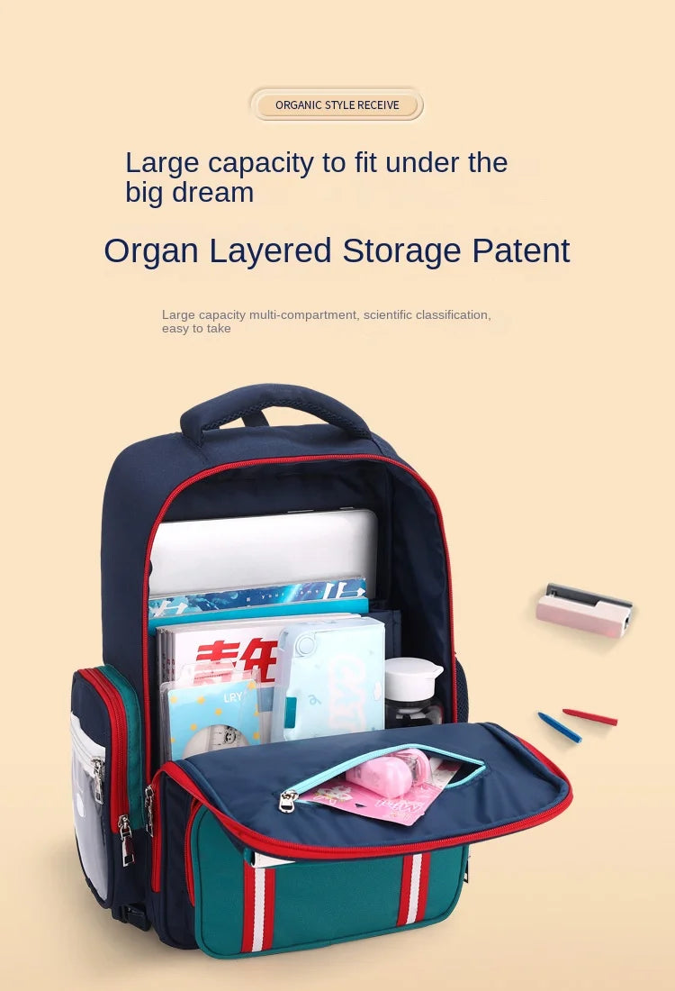 Rolling Backpacks for Primary School Children Trolley School Student Backpack Wheeled Bag Back To School Backpacks with Wheels