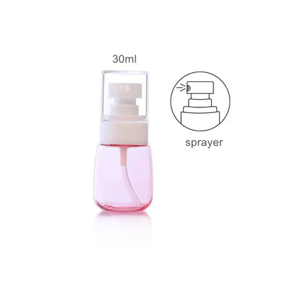 30ml 60ml 100ml UPG Fine Mist Spray Bottle Plastic Bottl Lotion Pump Travel Perfume Water Bottles Refill
