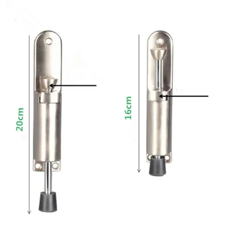 1pcs Telescopic Door Stopper telescopic door resistance spring positioner door holder For Household Hardware