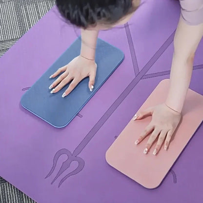 2Pcs Yoga Knee Pad Cushion Soft TPE Pad Support Protective Pad For Elbow Leg Arm Balance Exercise Fitness Workout Yoga Mat