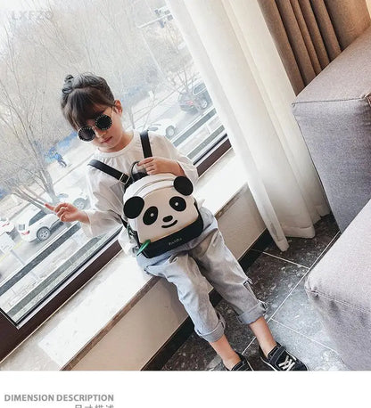 Children's School bags For Girls Kids Bag Kindergarten New 3-4-7 Girl Boy Simple Fashion Light Panda Cute School Backpack Rugzak
