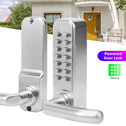 Home Security Device Keyless Entry Smart Mechanical Door Lock Digital Password Entry Non‑Power Anti‑Theft Safety Home Access
