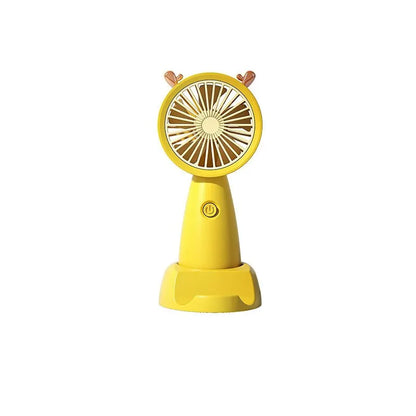 USB Handheld Small Electric Fan Summer Student Desktop Portable Handheld Mini Small Electric Fan