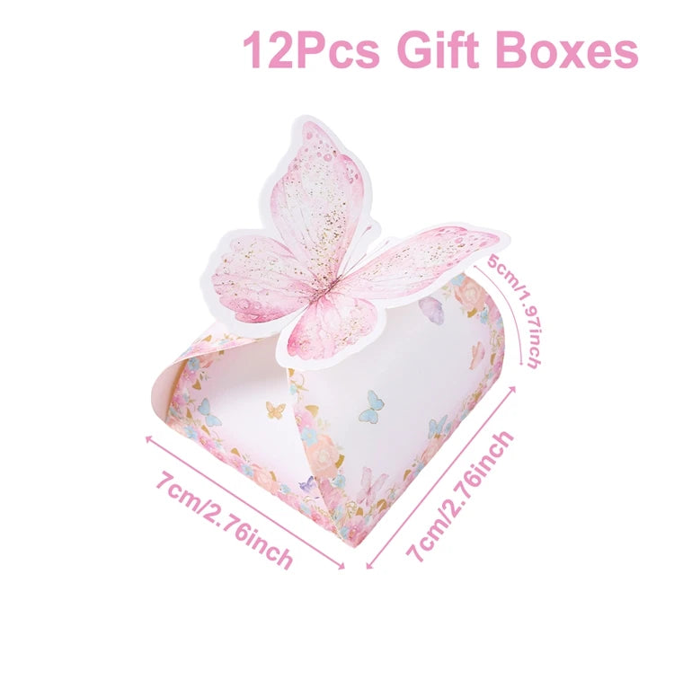 Butterfly Party Snack Tray Butterfly Birthday Party Decoration Kids Girls Birthday Party Supplies Baby Shower Party Decoration