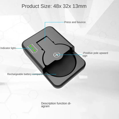 Button Battery Charger With LED Indicator Portable Charger Universal For LIR2016 LIR2025 LIR2032 Accessories