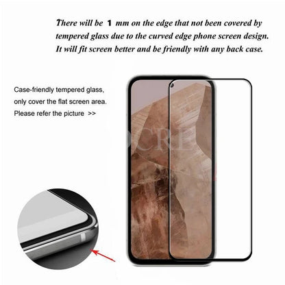 For Google Pixel 8a Glass For Google Pixel 8a Tempered Glass Full Glue Screen Camera Lens Protector Film Google Pixel 8 a Glass