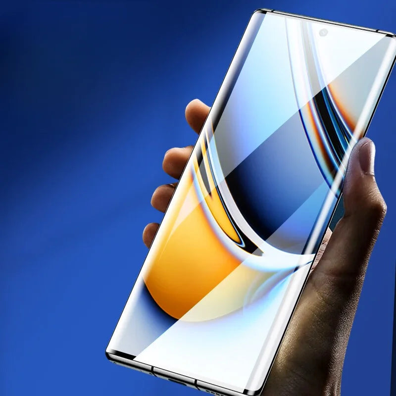 9H Tempered Glass For Realme 11 10 Pro Plus 3D Curved Screen Protector On Realme11 Pro+ 11 ProPlus Clear Anti Blue Light Glass