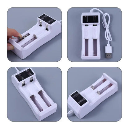 Charger Li-Ion Rechargeable Charging Dock 14500 Lithium Battery Charger Charger Adapter Batteries USB Charger Battery Charger