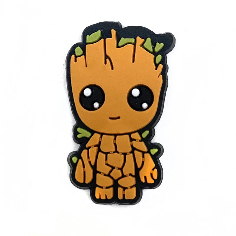 28styles Movies Super Hero Shoe Charms for Clogs Sandals Decorations shoes Accessories PVC Charms Cartoon Kids Gifts