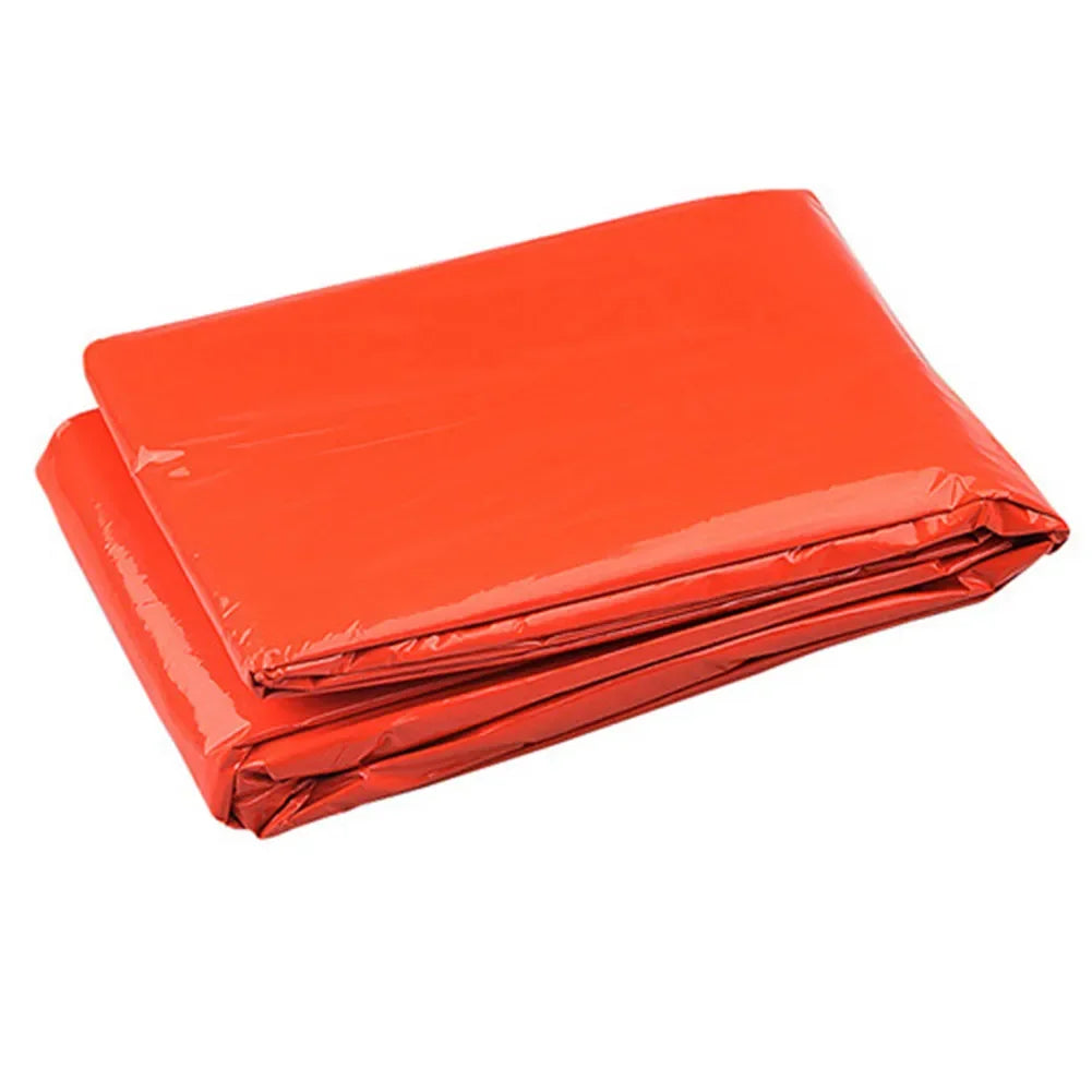 Outdoor Multifunction Raincoat Camping Raincoat Waterproof Survival Emergency Reflective Clothing Camping Gear