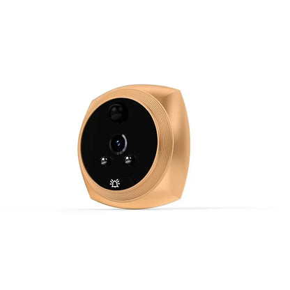 3.5" Monitor Video Doorbell Digital Viewer Video-eye Door Peephole Camera Photo Record Night Vision Human Detection 200W Pixels
