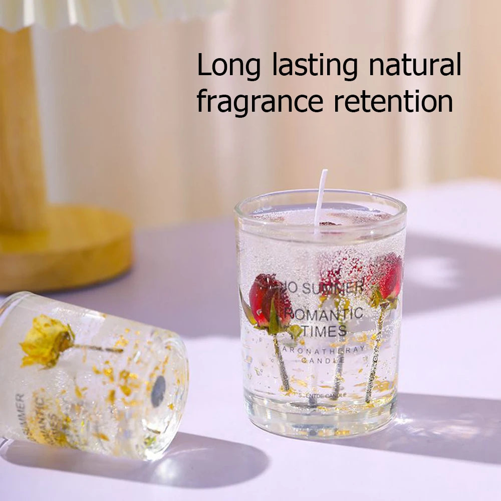 Scented Wax Candle Smokeless Aromatic Soybean Candles Aromatherapy Wedding Birthday Party Gift 2024 Christmas Home Decoration