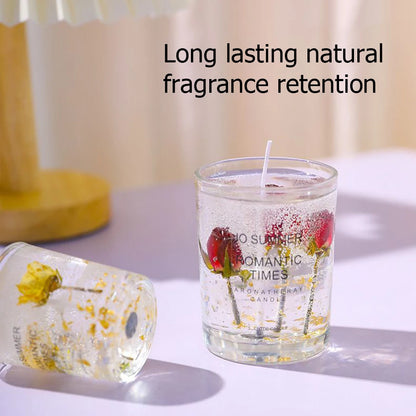 Scented Wax Candle Smokeless Aromatic Soybean Candles Aromatherapy Wedding Birthday Party Gift 2024 Christmas Home Decoration