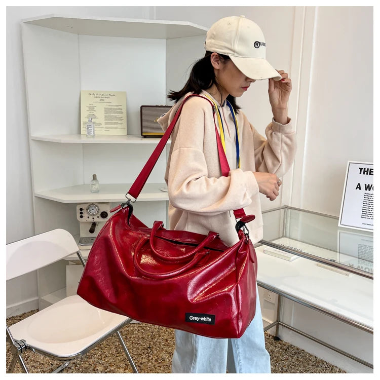 Travel Bags Fashion Men Large Capacity Organizer Handbags Women Fashion Handbag Luggage Leisure Backpack The Tote Bag Customized