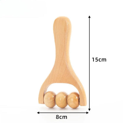 Wooden Face Massage Tools Set Kit Face Sculpting Tool Skin Care Facial Massager Cupping Contouring Facial Roller
