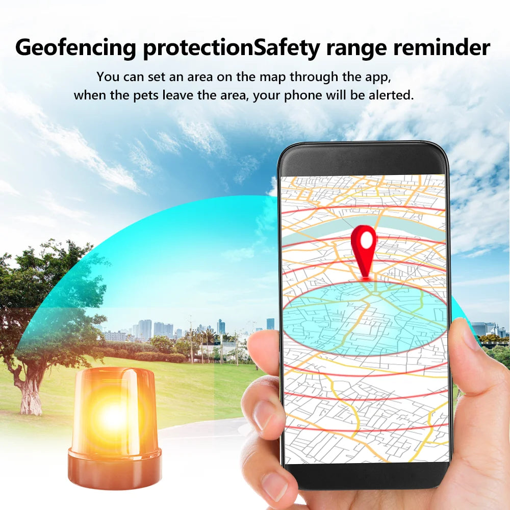 4G Pet GPS Tracker  Realtime Tracking Dog Cat  Animal Finder   GSM GPS Locator Crawler Geo-fence Free APP