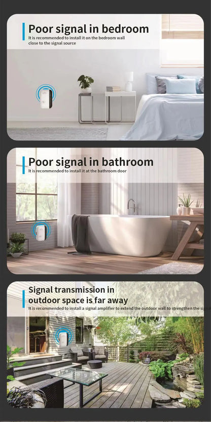 WiFi Repeater 300Mbps WiFi Extender Amplifier WiFi Booster Wi Fi Signal 802.11N Long Range Wireless Wi-Fi Repeater Access Point