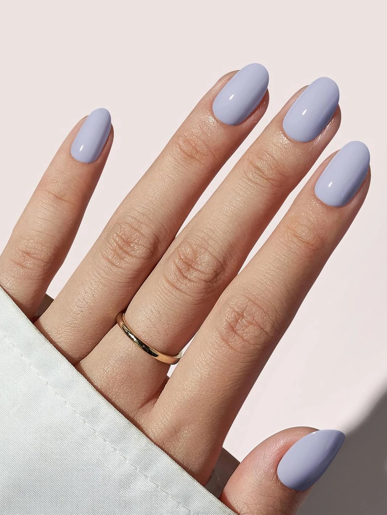 ARTAUG 24pcs Medium Press On Nails Square Black High Saturation Nail Charms Press On Nails Cover Fake Nail Set