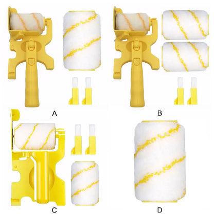 Paint Edger Roller Brush Hand-held Clean-Cut Paint Edger Roller Brush Portable Paint Edger Tool Wall Repair Tools for Ceiling