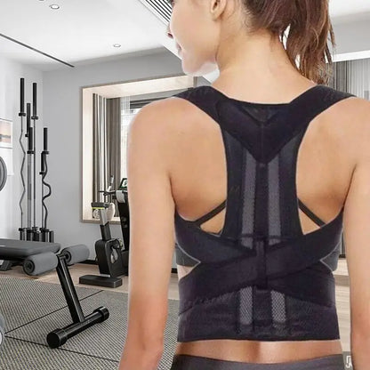 Back Posture Correction Belt Hunchback Corrector Men Women Sitting Posture Adjustable Correction Belt Shoulder Straight Back