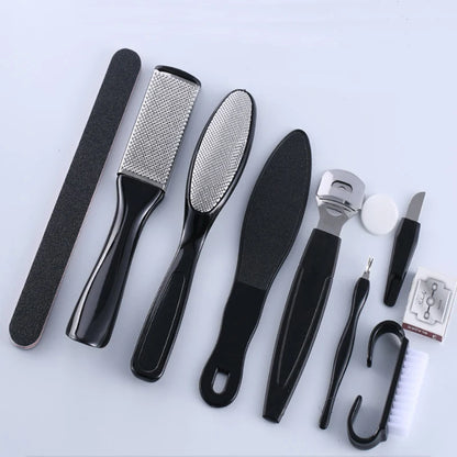 Professional Pedicure Tools Set Foot Rasp Peel Callus Dead Skin Remover Feet Care Pedicure