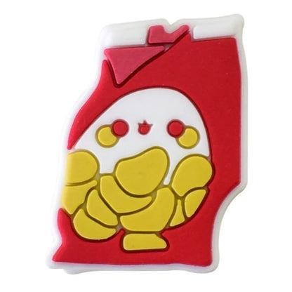 Cute Food Shoe Charms Decoration for Crocs Pin Accessories Charms Bracelet Wristband DIY Shoe Party Gifts