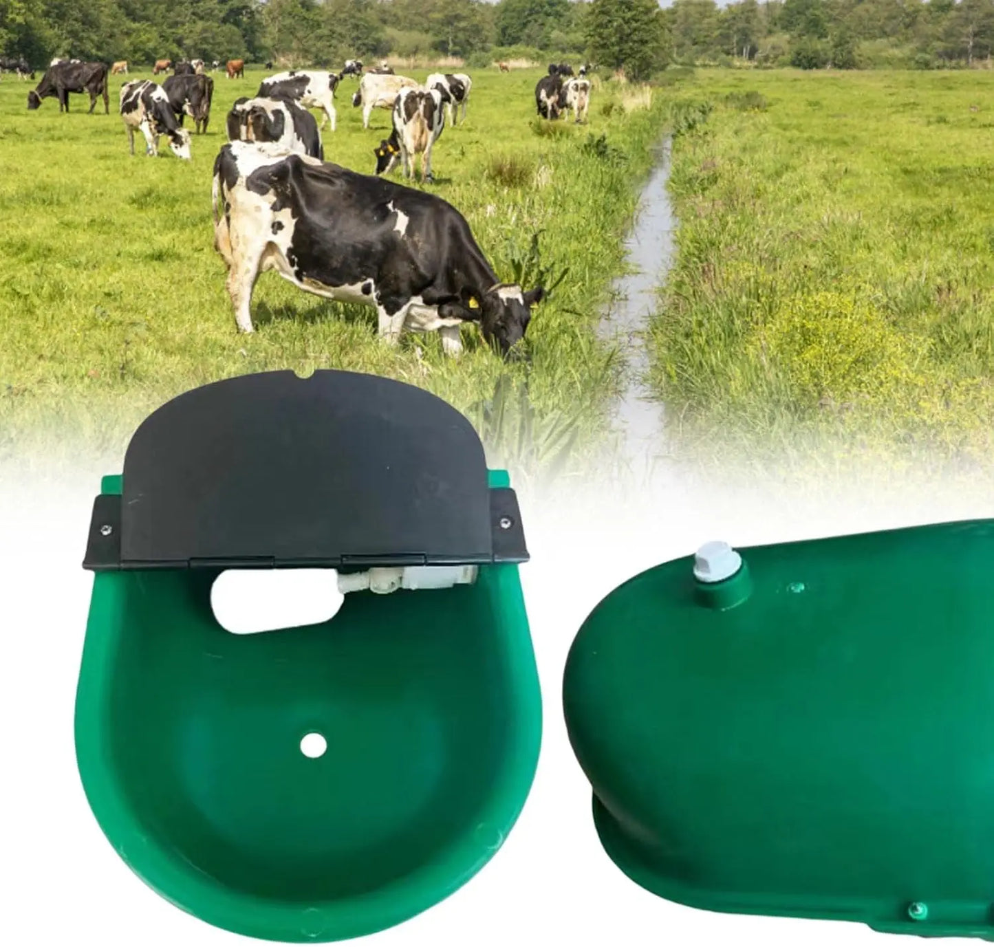 Automatic Water Drinking Bowl Farm Animals Water Feeder Cow Drinking Tool for Sheep Goats Feeding Water Bowl Livestock Supplies