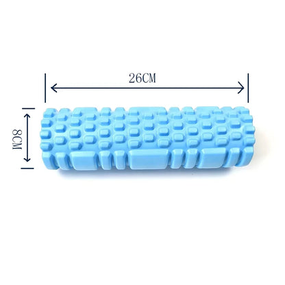 1pc Foam Massage Roller, Hollow Yoga Column Fitness Equipment for Muscle Massage, Physiotherapy and Sports Rehabilitation, Rolle