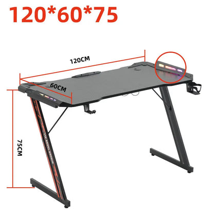 E-sports Table Game Workbench Home Desktop Computer Table Electronic Sports Table Home Bedroom Desk Integrated Combination