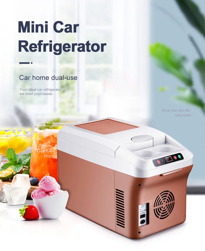 Ice box Mini Fridge 220V 12V 24V Portable Electric Cooler Refrigerator For Camping Home Truck Beach Vehicle Mini Fridge Cool car