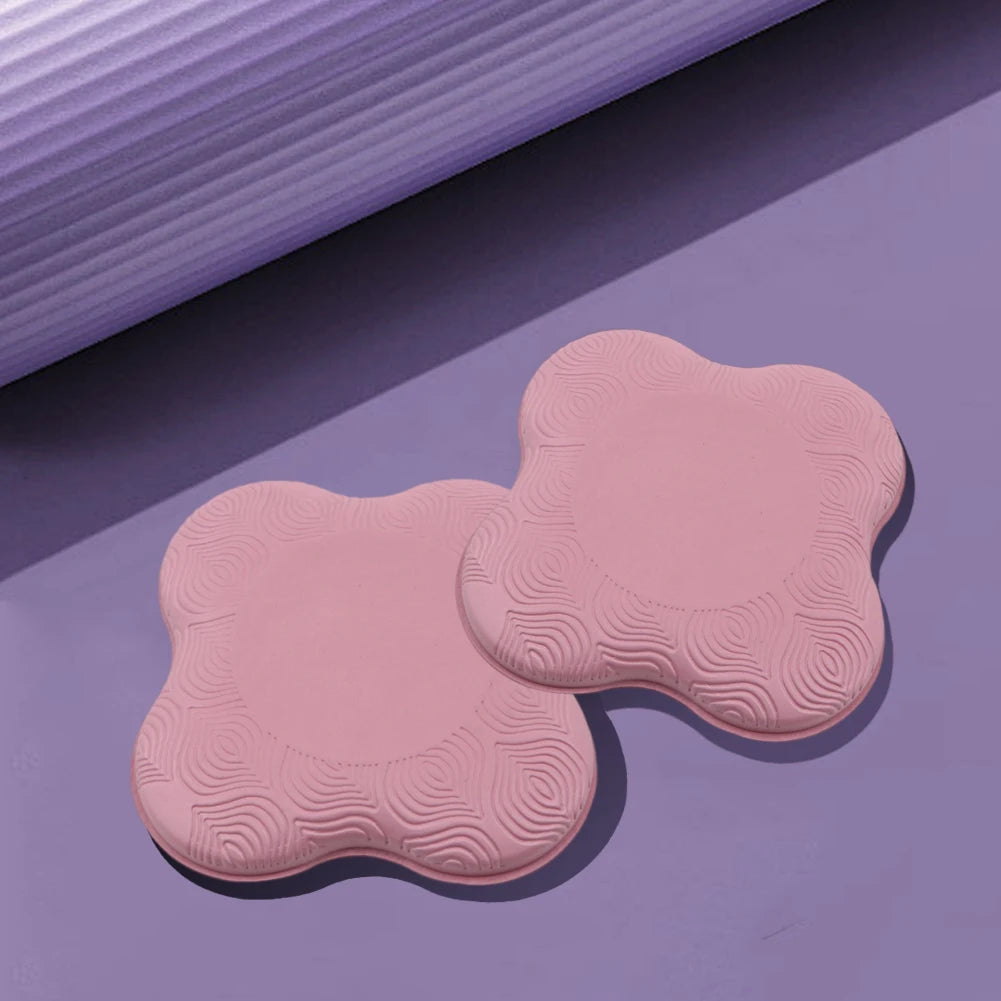 2Pcs Yoga Knee Pad Yoga Kneeling Support Elbows Cushion Mat Yoga Knee Cushion Yoga Kneeling Protective Pad for Home Gym Fitness