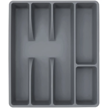 Drawer Kitchen Drawer Organizer Silverware Holder Utensil Organizer Cutlery Organizer Tray Plastic Flatware Organizers