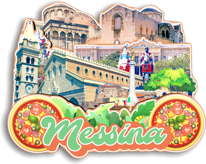 Bergamo Lucca Parma Modena Messina Livorno Matera Pescara Ferrara Italy Fridge Magnet Travel Souvenir Gift