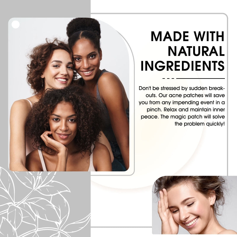 20 Patches Acne Patch Pimple Patches Blemish Protective Cover Absorbing Spot  Hydrocolloid Dressing Zit Sticker 28ED