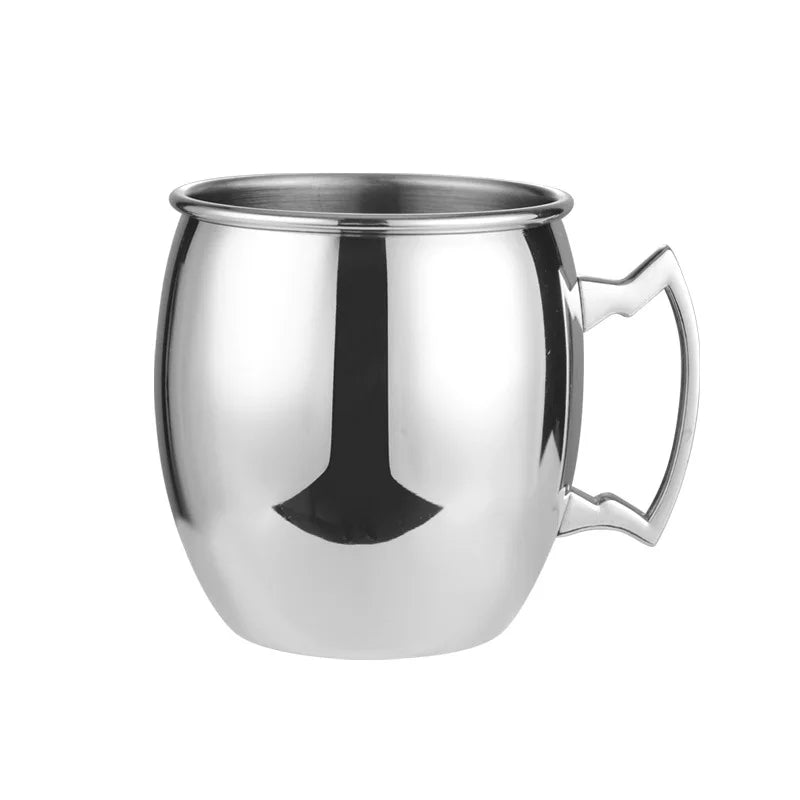 Steel Moscow Mule Mug 500ml Bar Beer Mug Cocktail Cups