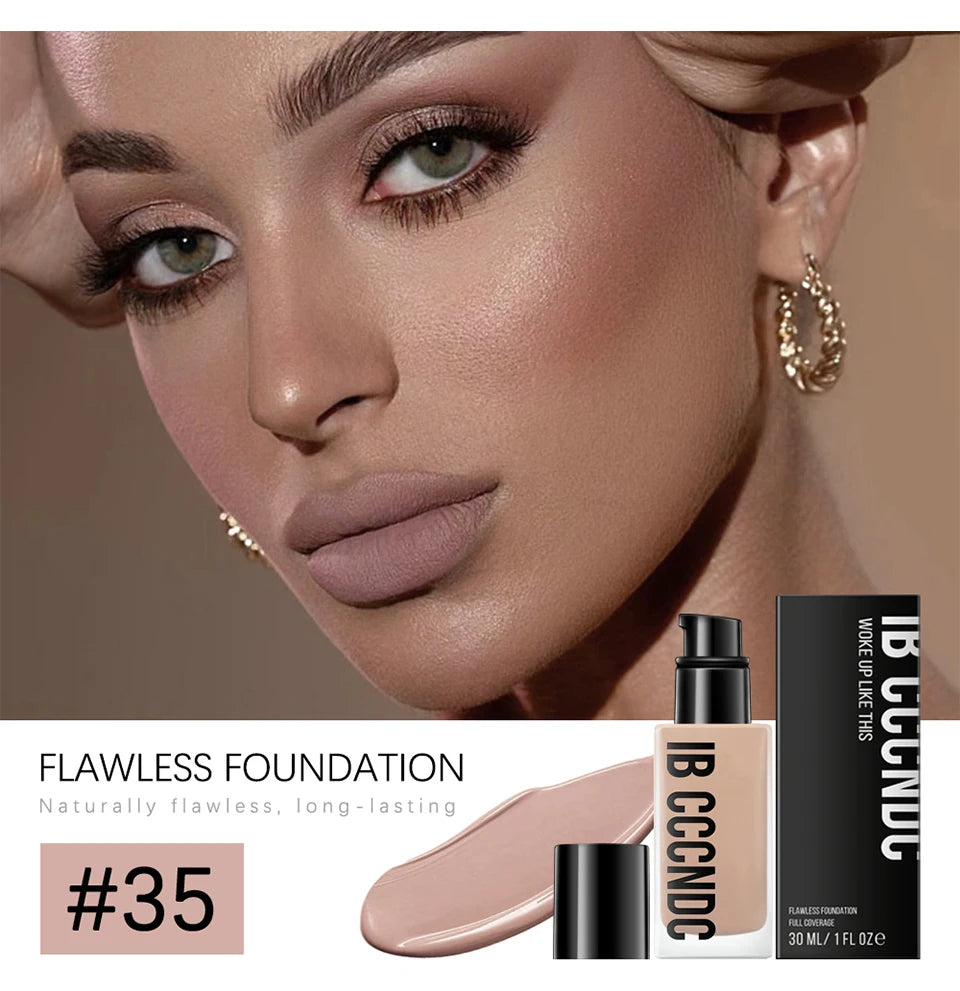 Make Up Foundation Cream for Face High Coverage Foundation Foundations Makeup Waterproof Korean Makeup Base Cosmetic Mist Cc Bb