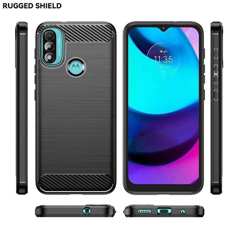 For Cover Lenovo K14 Case For Lenovo K14 Bumper Silicon Carbon Fiber Back Case For Lenovo K15 K14 Plus K14+ K13 K12 Pro K13Note