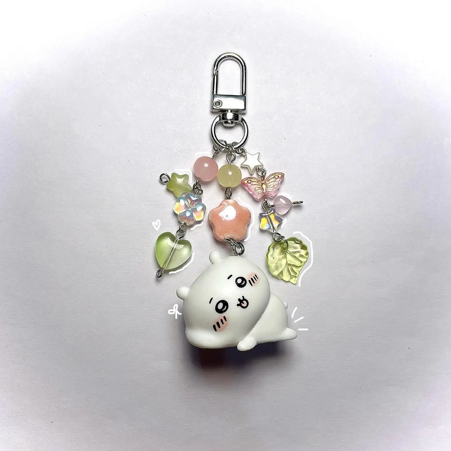 Cute and Creative Little Hachijiika Wow DIY Keychain