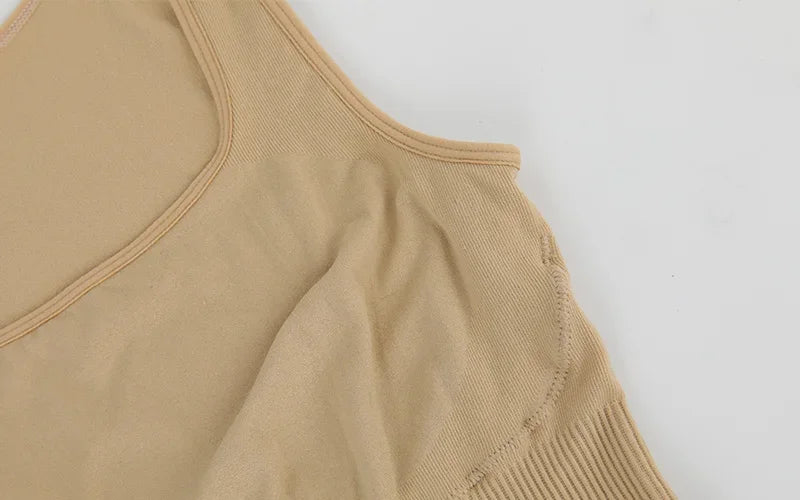 Shapewear for Women Seamless Camisole Compression Vest Tummy Control Body Shaper Waist Trainer Underwear Square Neck Tank Top