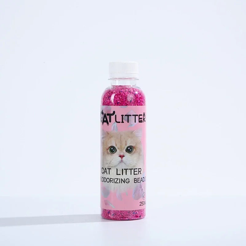 A Bottle of Cat Litter Deodorizing Beads Air Purifier- Make Your Home Smell Comfortable and Remove Odors-Pet urine deodorant