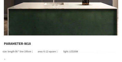 Modern Led Chandelier Light Ceiling Lamp Minimalist Nordic Living Room Dining Room Study Decorative Lamps