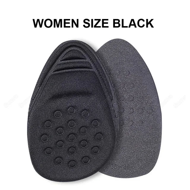Half Insoles for Shoes Inserts Forefoot Insert Non-slip Sole Cushion Reduce Shoe Size Filler High Heels Pain Relief Shoe Pads
